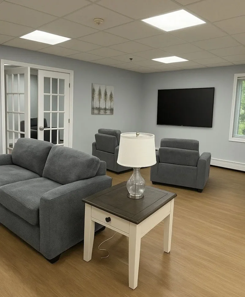 Common living space for residents to gather